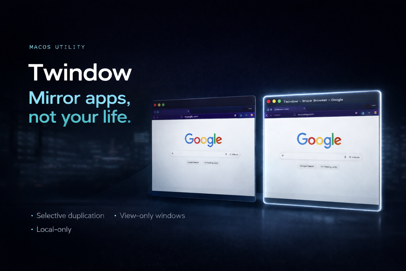 Twindow product preview